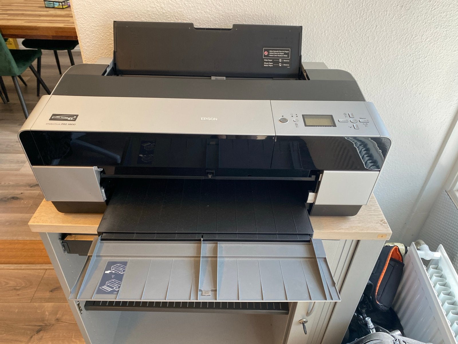 Epson Stylus Pro 3800 grootformaat fotoprinter, Ophalen, Gebruikt, Fotoprinter, Inkjetprinter