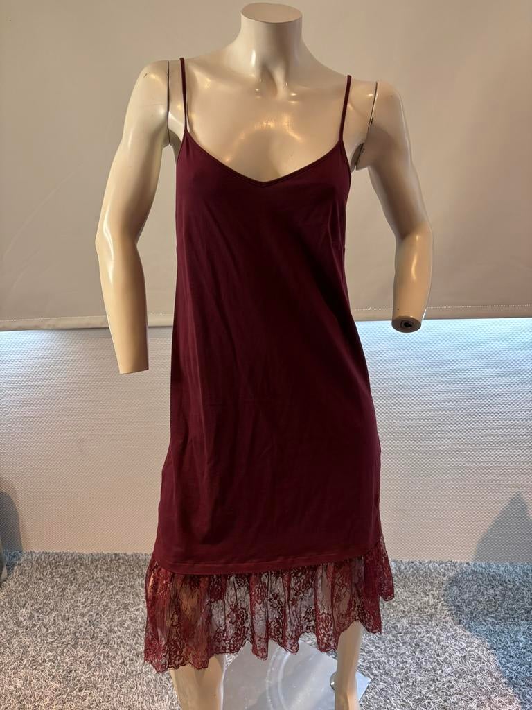 Twinset jurkje met kant maat it 44, Maat 38/40 (M), Ophalen of Verzenden, Zo goed als nieuw, Knielengte