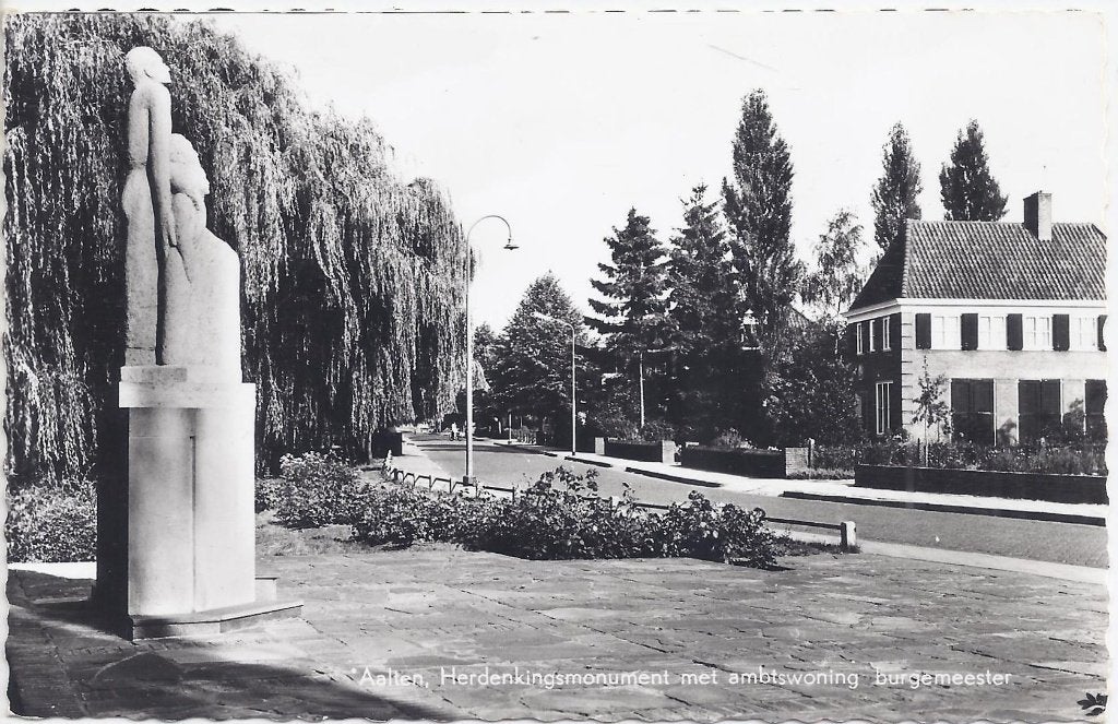 Aalten Ambtswoning Burgemeester Oude Ansichtkaart ( B452 ), Ophalen of Verzenden, 1960 tot 1980, Gelopen, Noord-Brabant