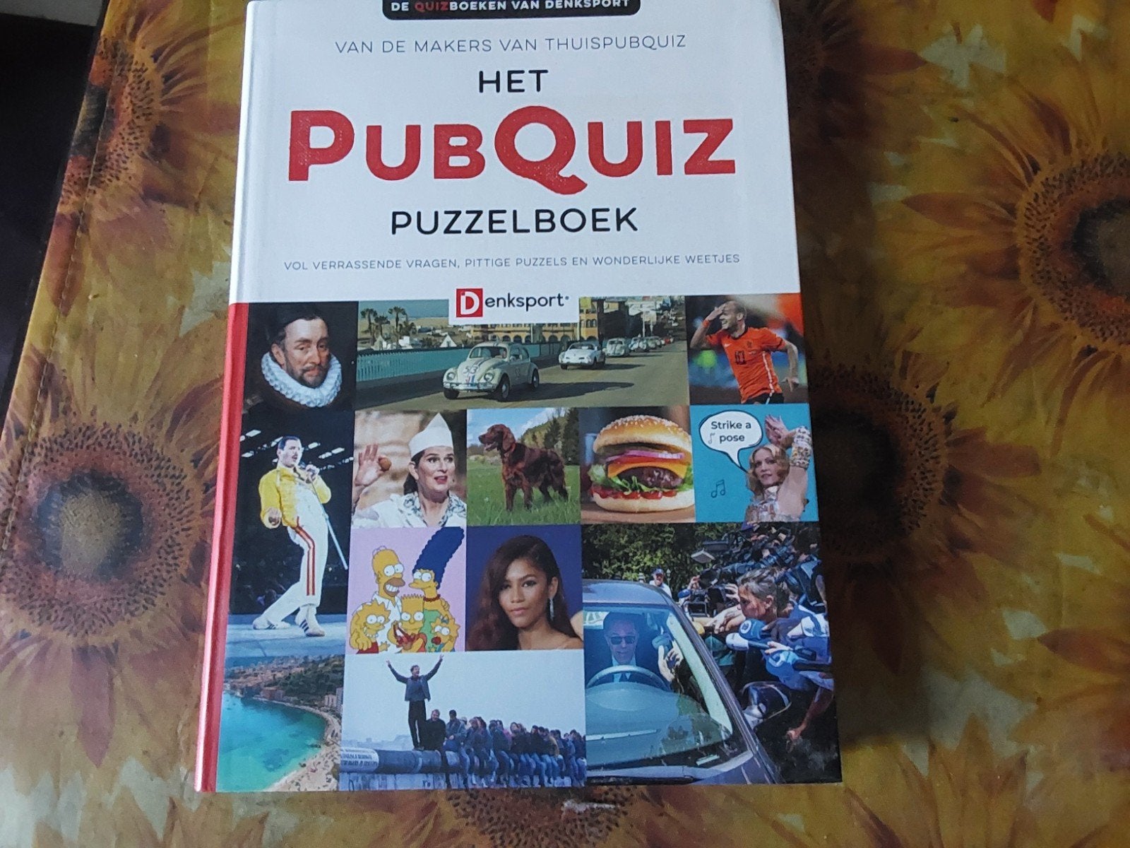 het Pubquiz puzzelboek Denksport, Ophalen of Verzenden, Minder dan 500 stukjes, Zo goed als nieuw