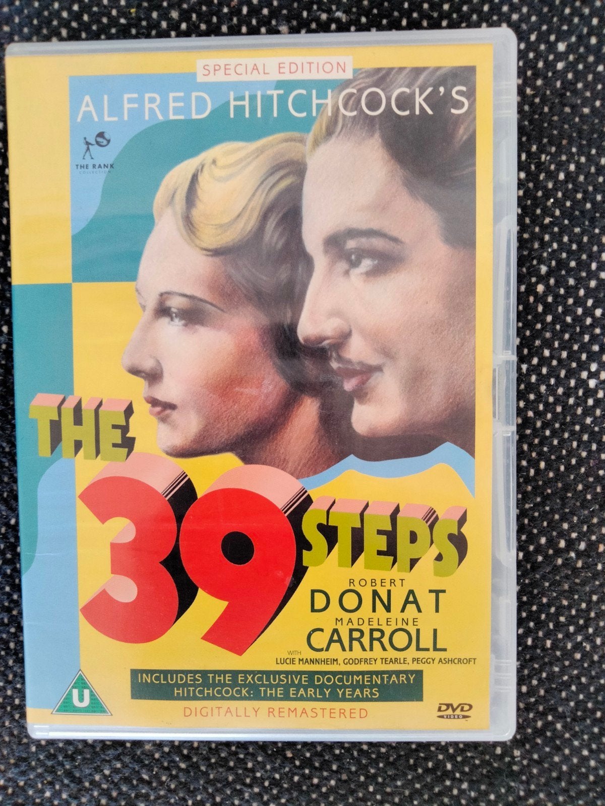 Alfred Hitchcock's The 39 Steps - Special Edition DVD, Cd's en Dvd's, Engels, Alle leeftijden, Ophalen of Verzenden, Zo goed als nieuw
