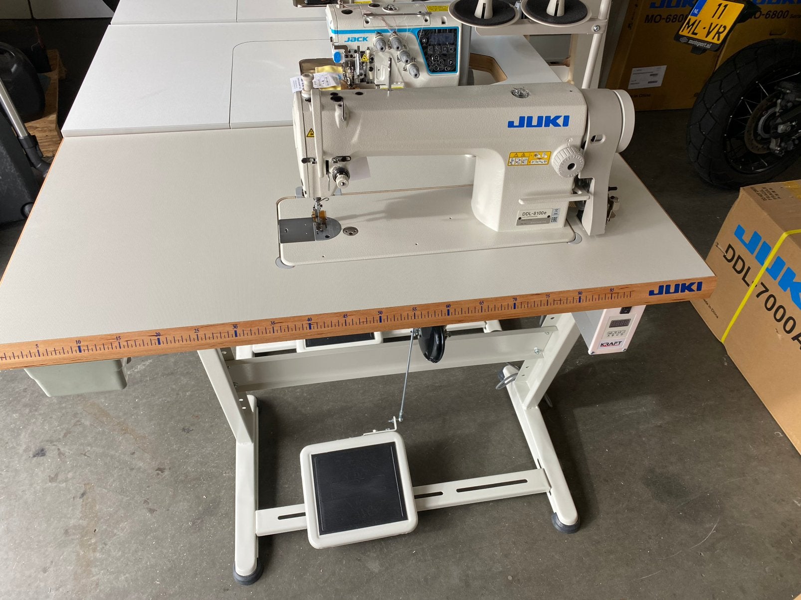 Industriele naaimachine juki ddl8100e rechtstik stil motor, Overige merken, Nieuw, Juki, Ophalen of Verzenden