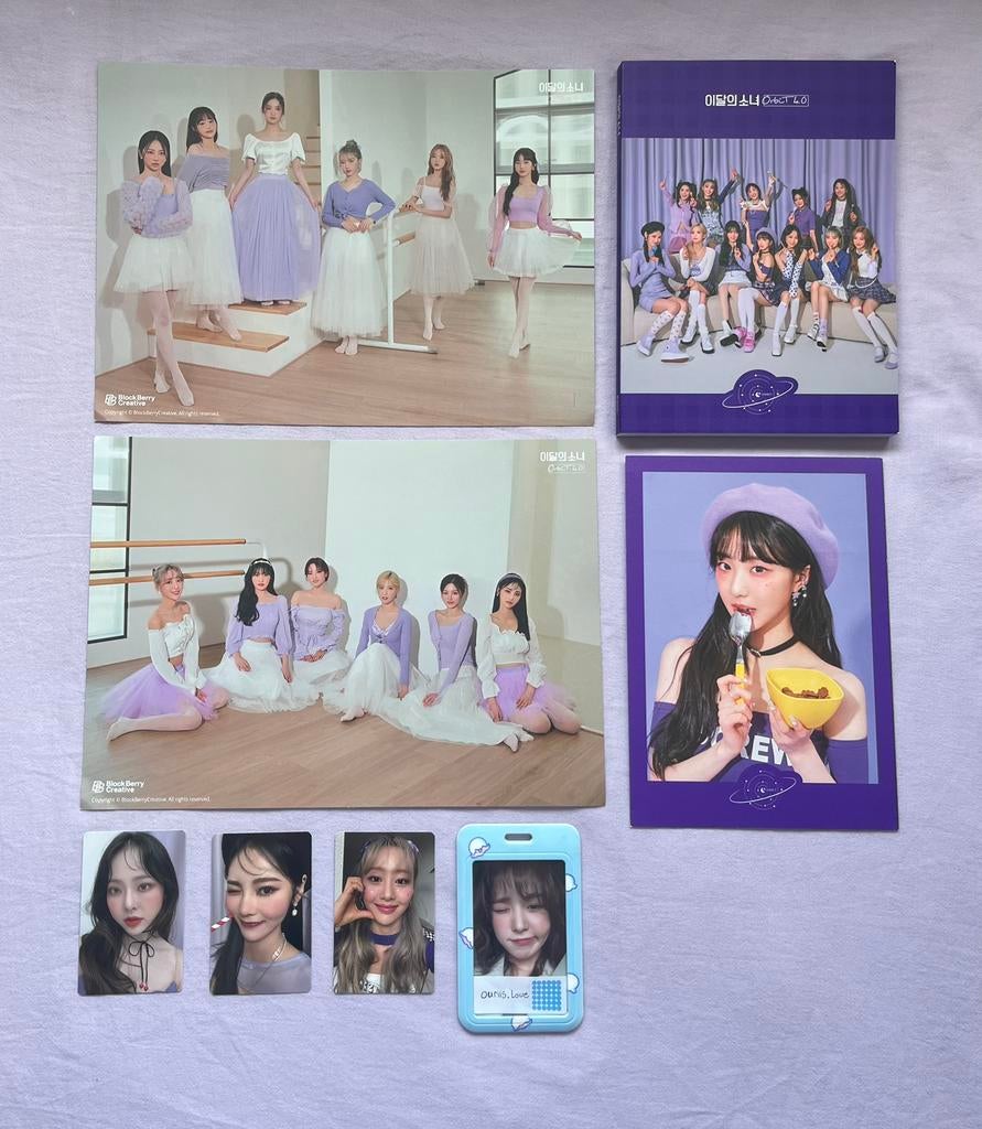 Loona Orbit 4.0 fan kit Photocards & Inclusions, Verzenden, Zo goed als nieuw, Foto of Kaart