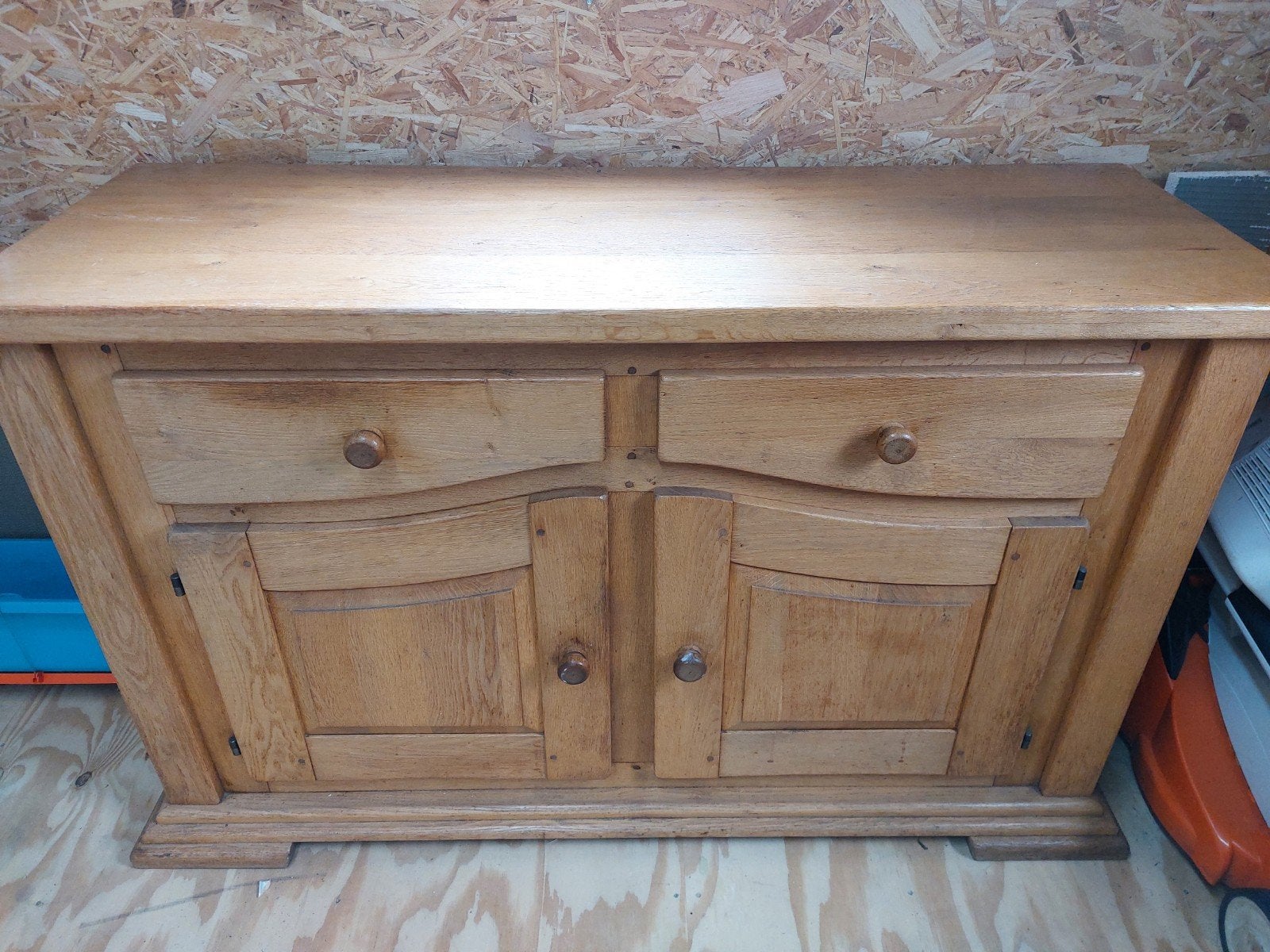 Dressoir, Ophalen, Gebruikt, Eikenhout, Met lade(s)
