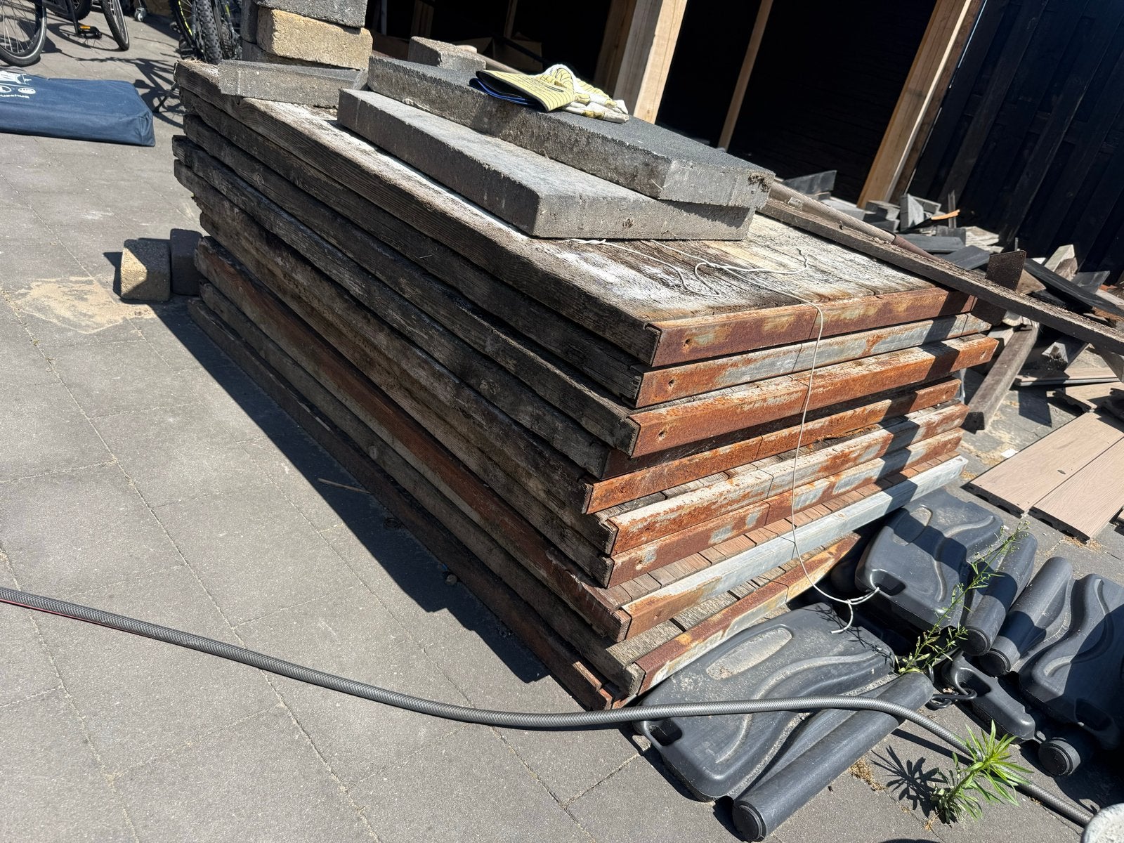 Steenschotten, Ophalen, Gebruikt, 200 tot 250 cm, Plank