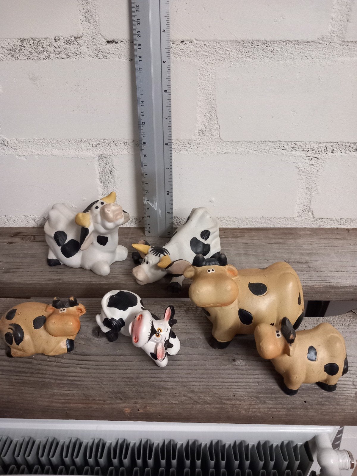 Groepje koeien koe, Ophalen of Verzenden, Zo goed als nieuw, Boerderijdier, Beeldje of Figuurtje