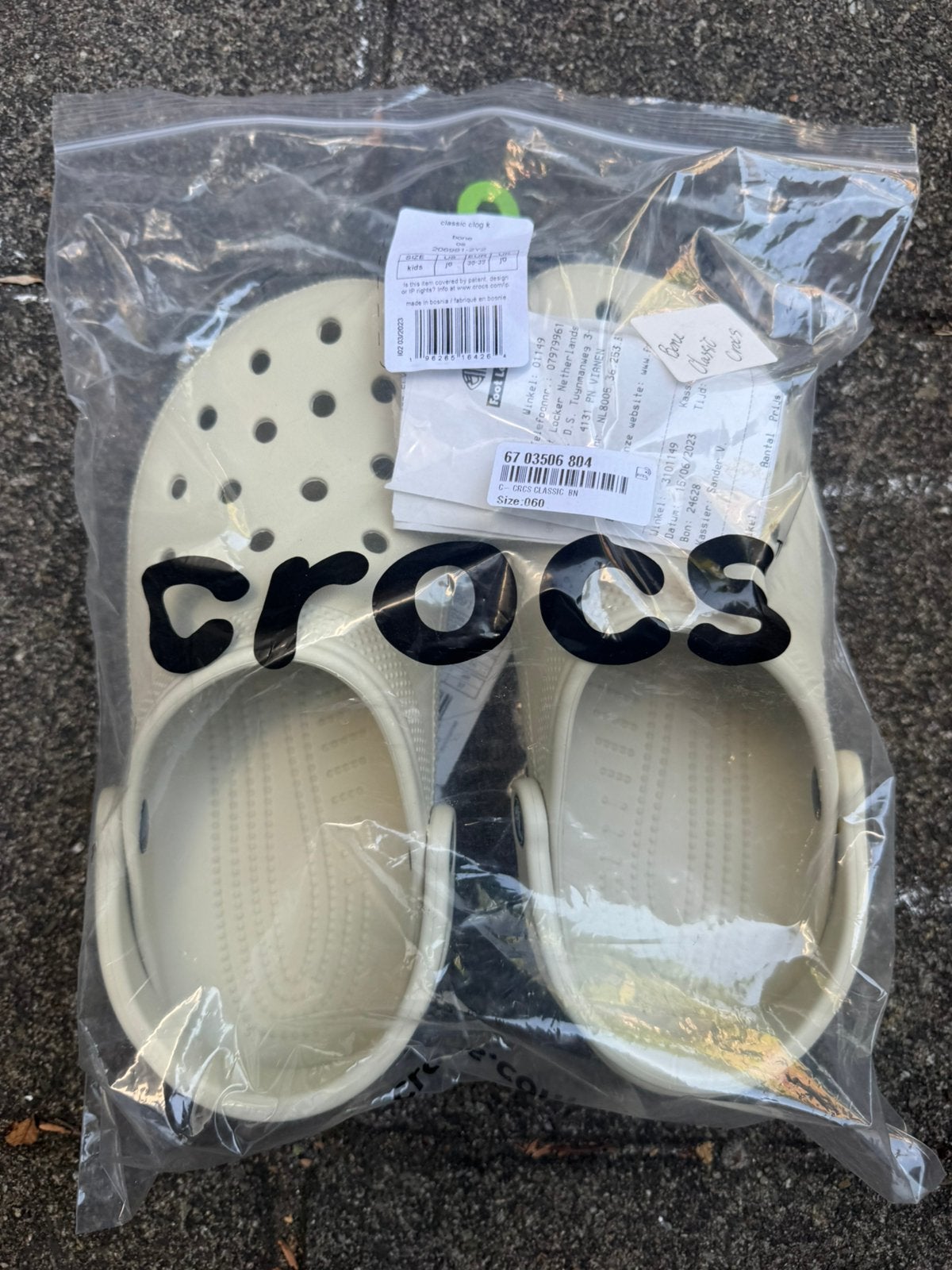 Crocs nieuw maat 38/39, Ophalen of Verzenden, Zo goed als nieuw, Jongetje of Meisje, Schoentjes