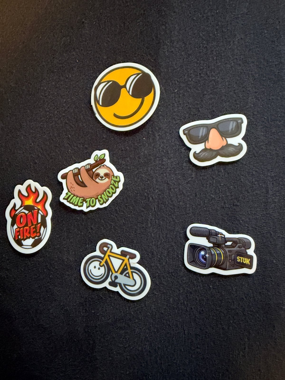 Jumbo stickers: On Fire, Time to Snooze en meer!, Ophalen of Verzenden, Zo goed als nieuw, Overige typen