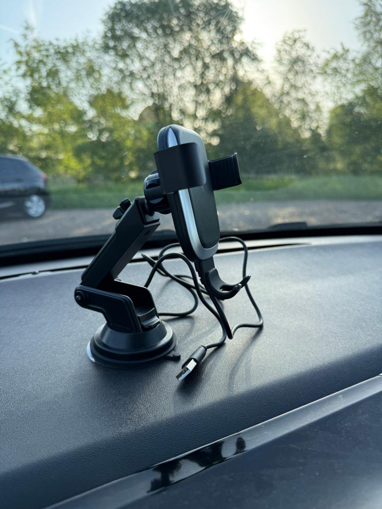 Philips Draadloze Oplader Auto Telefoonhouder, Auto diversen, Auto-accessoires, Zo goed als nieuw, Ophalen of Verzenden