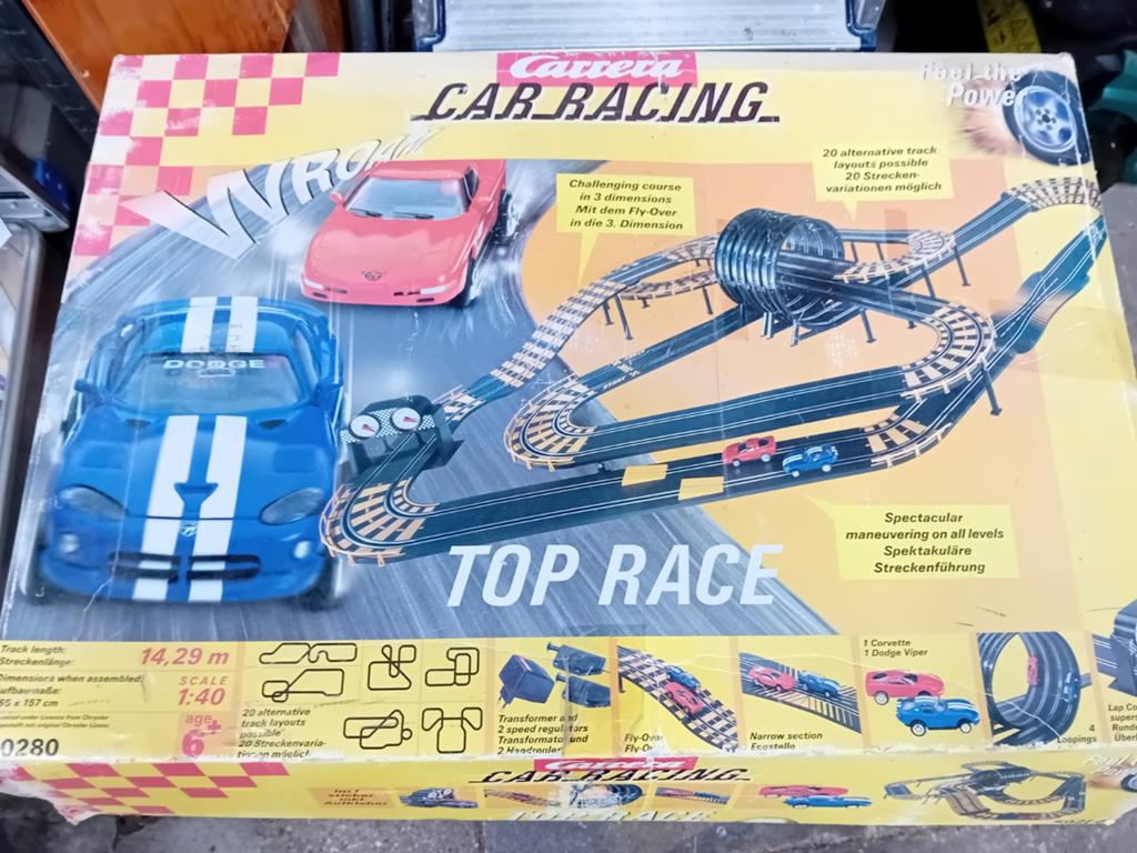 Racebaan vintage werkende Racebaan-Top Race, Ophalen, Elektrisch, Overige merken