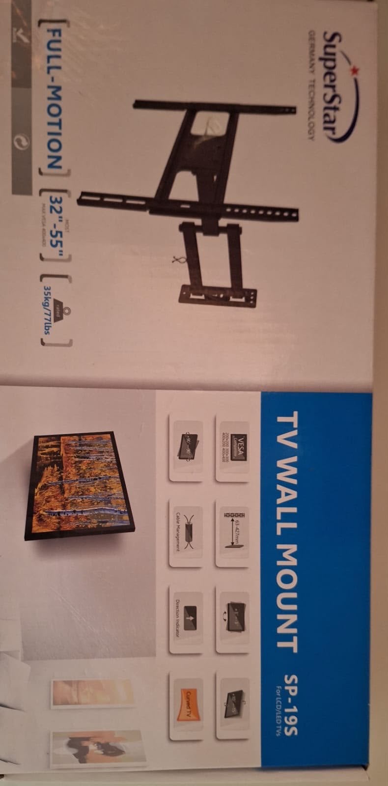 Tv wall Mount, Ophalen of Verzenden, Nieuw