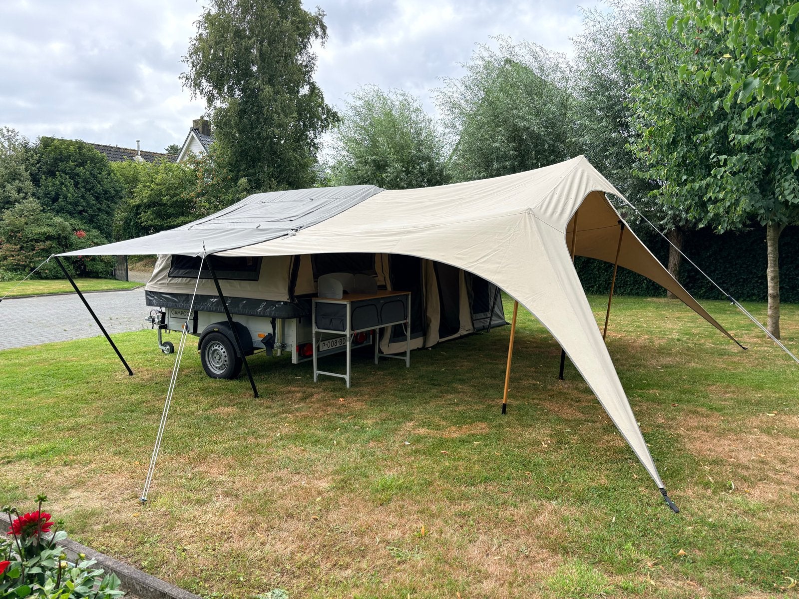 Campooz Lazy Jack Trekking uit 2019 met vele extra's, Ophalen, Beige, Aanwezig, Campooz