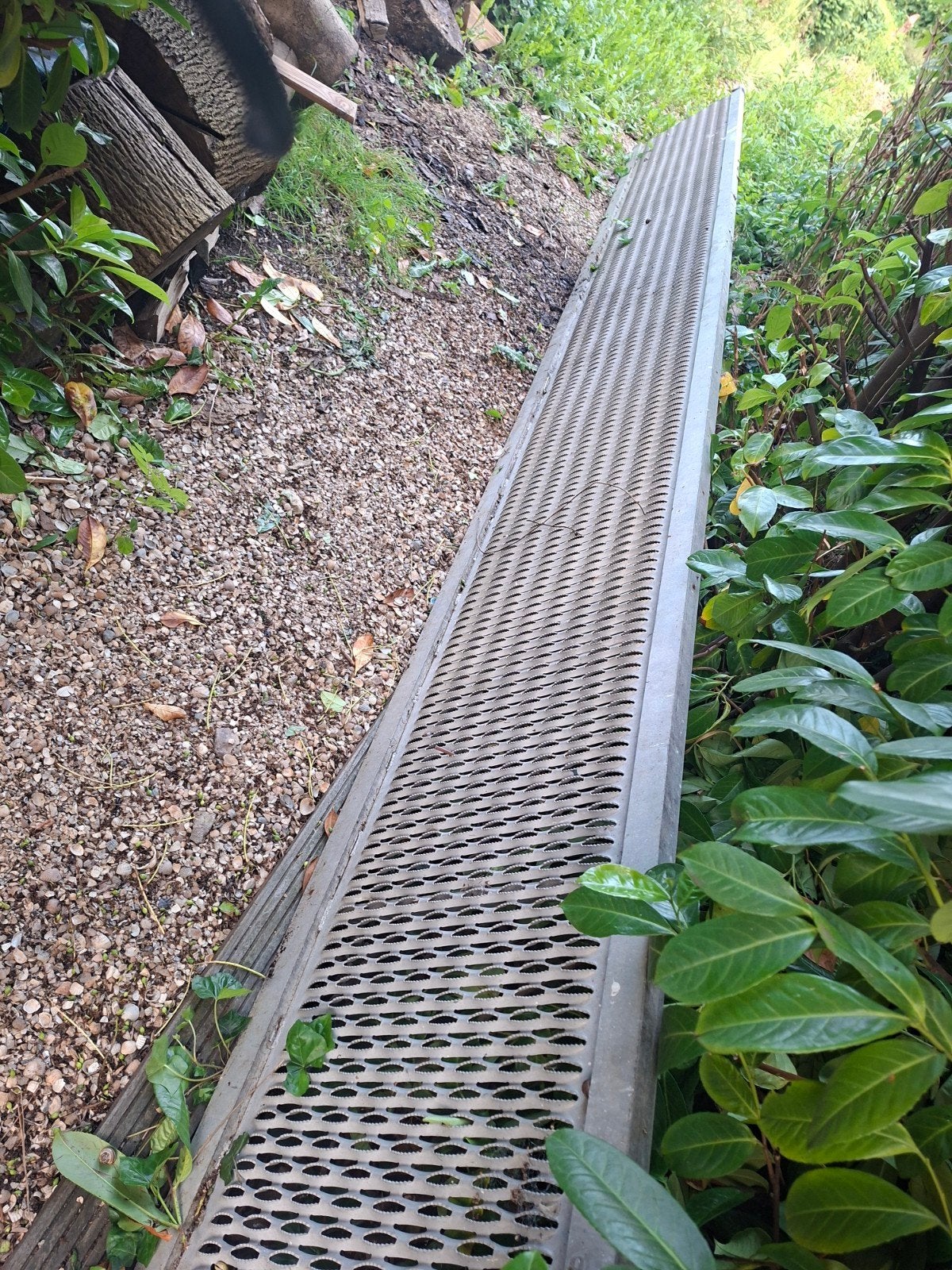 Aluminium loopplank/oprijplaat 6 meter lang, 61 cm breed, Ophalen