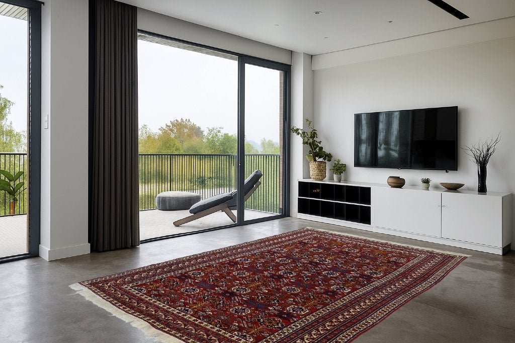 Perzisch tapijt - Ardebil - 345 x 210 cm - Handgeknoopt, -, 200 cm of meer, Ophalen of Verzenden, Zo goed als nieuw