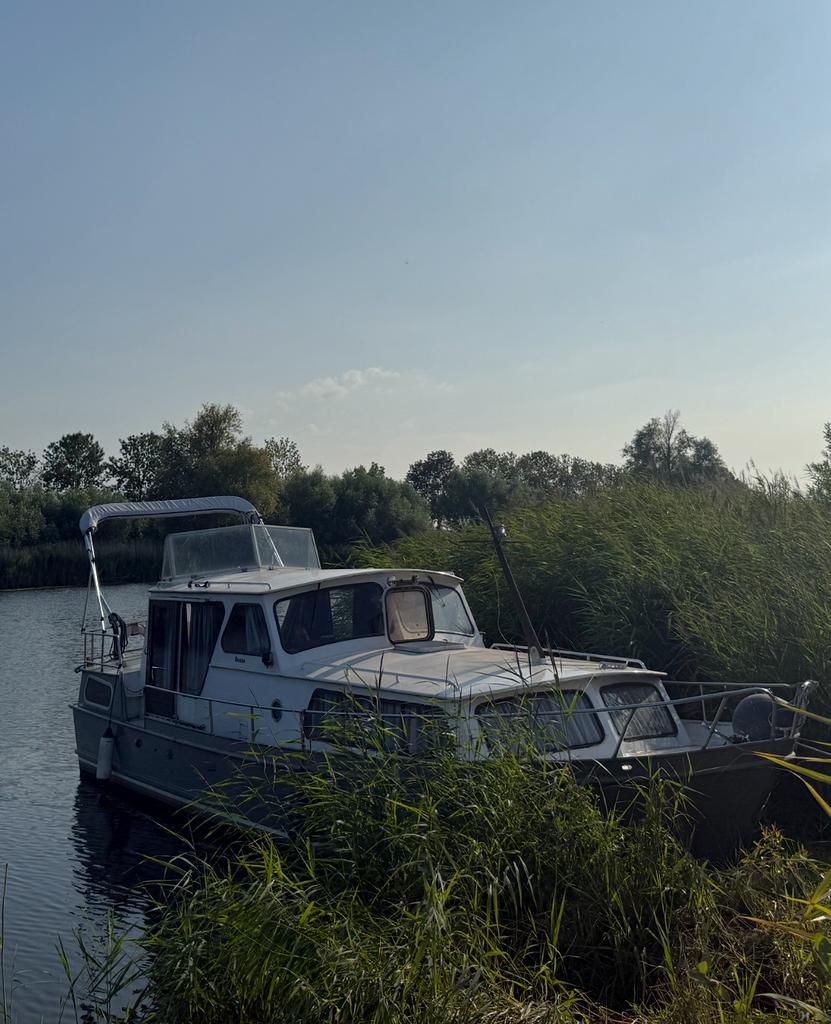 Crown cruiser kruiser kajuit boot diesel 9,75, Ophalen, Diesel, Kruiser, Boegschroef