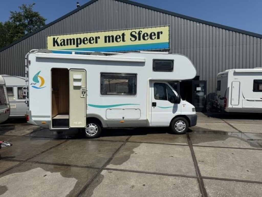 Knaus Eifelland 6 gordels en 6 persoons op kenteken, Caravans en Kamperen, Niet ingevuld, Alkoof, Bedrijf, Niet ingevuld