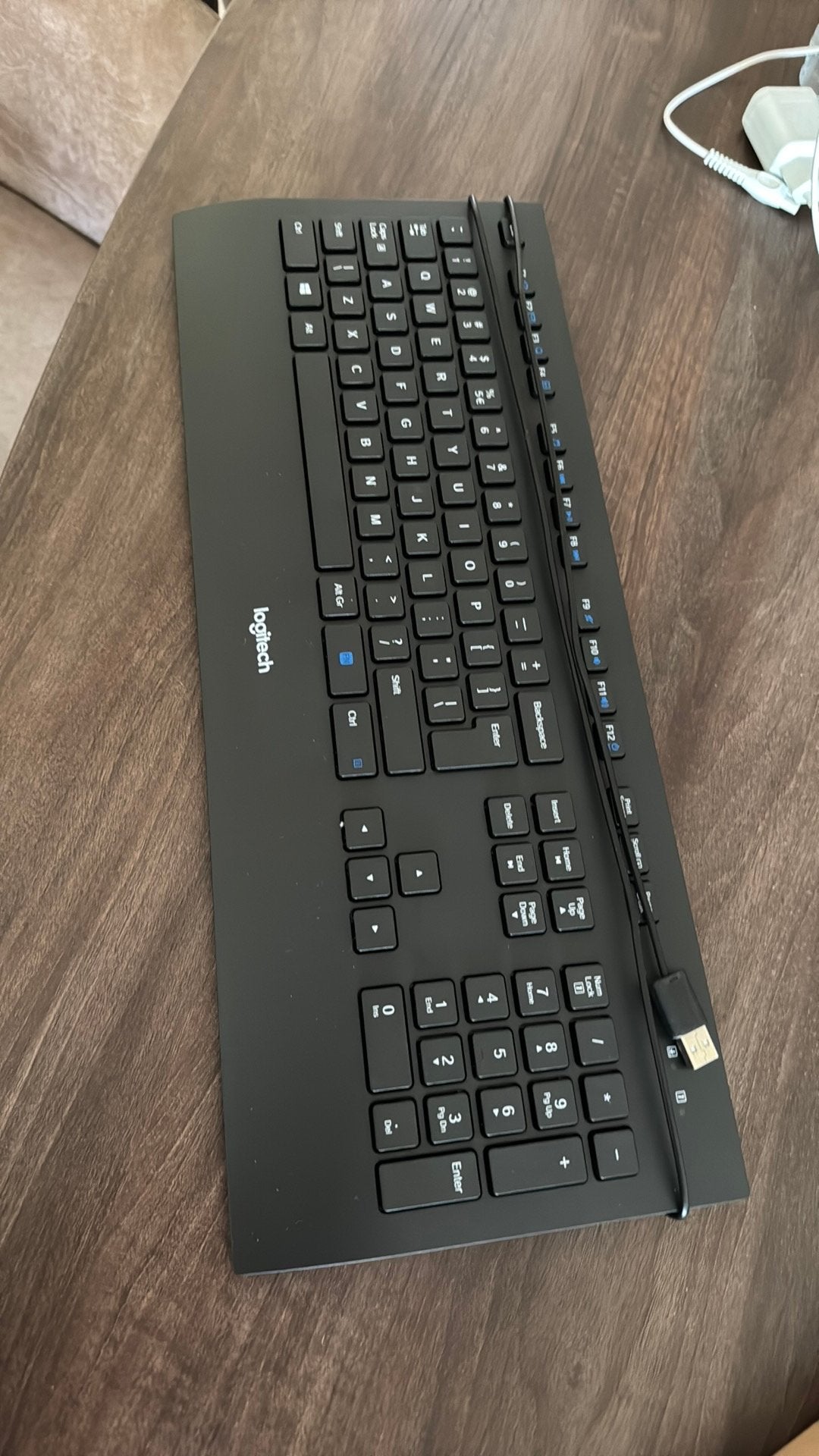 Logitech toetsenbord usb, Ophalen of Verzenden, Qwerty, Nieuw, Bedraad