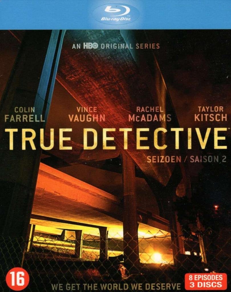 True Detective seizoen 2 (2015) - met slipcover - NL uitgave, Cd's en Dvd's, Blu-ray, Verzenden, Info@warnerbros.com, Zo goed als nieuw