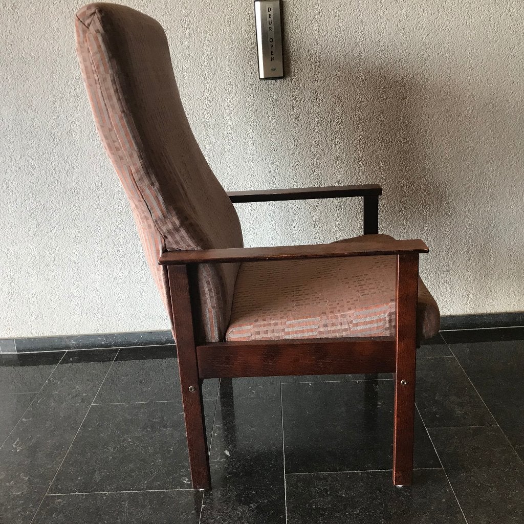 Pastoe FU 06 fauteuil stoel vintage, Gebruikt, 75 tot 100 cm, Ophalen of Verzenden, Nvt
