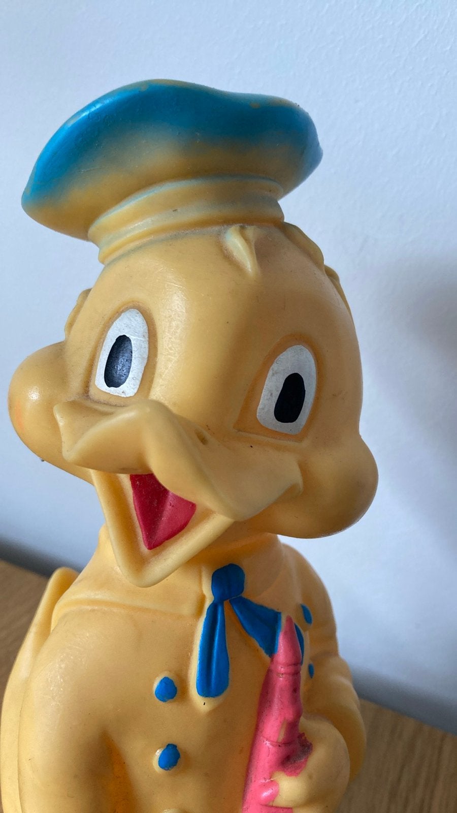 Vintage Rubber Toys Made in Italy Duck, Ophalen of Verzenden, Gebruikt
