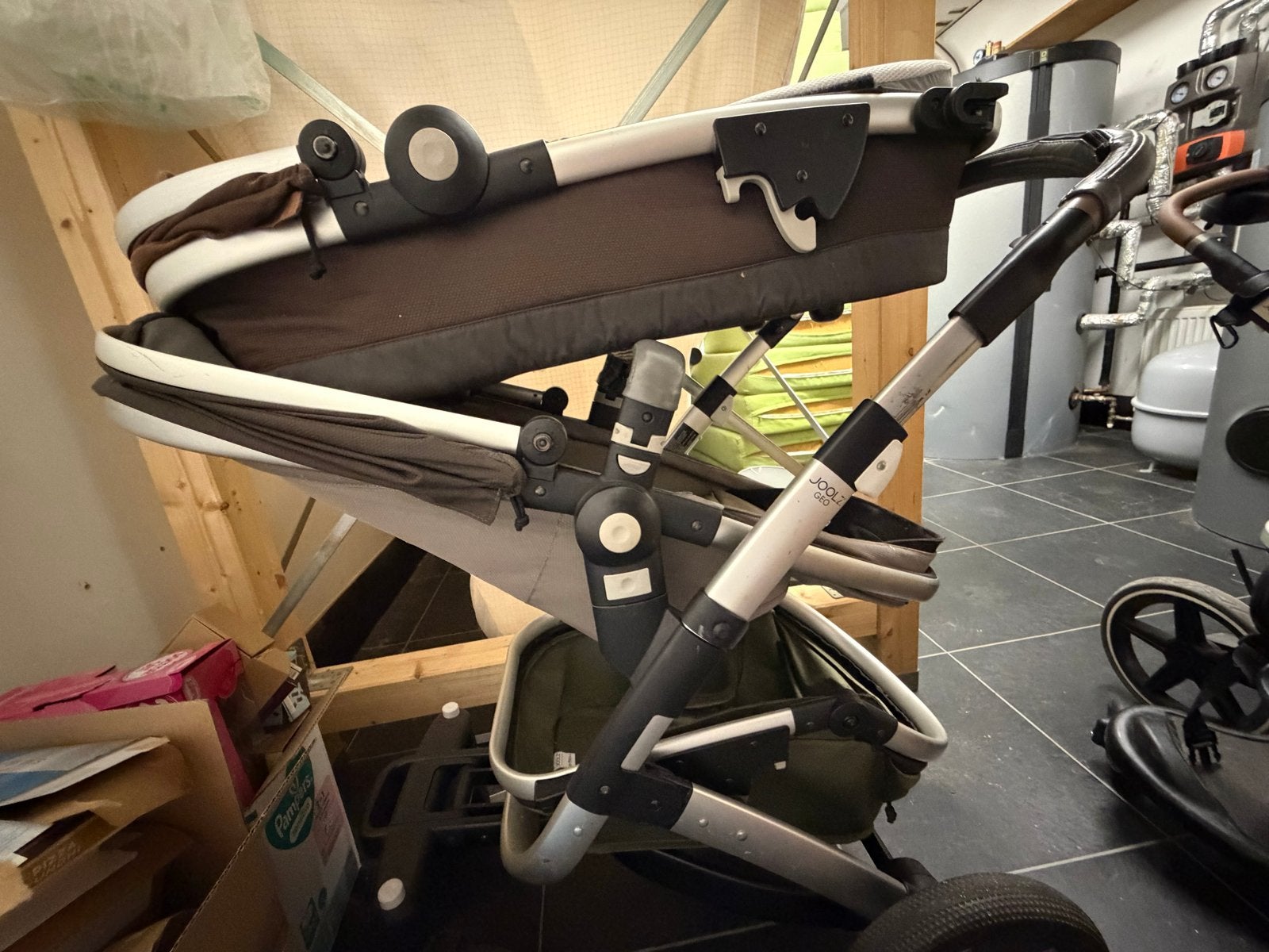 Joolz Day duo kinderwagen met reiswieg - Zo goed als nieuw, Zo goed als nieuw, Combiwagen, Met reiswieg, Ophalen