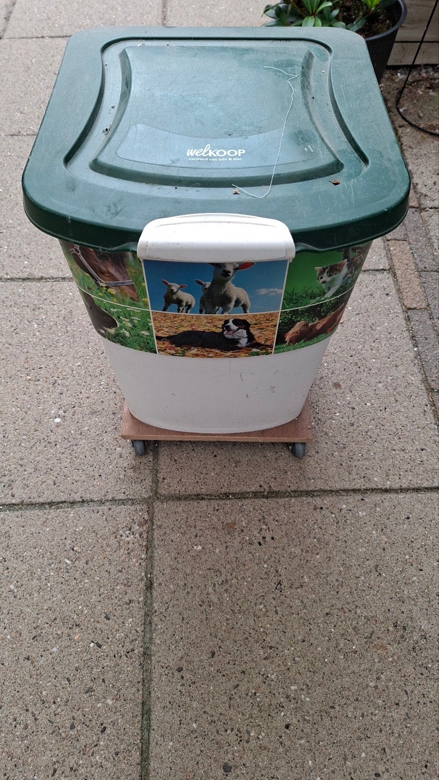 Welkoop voerton met schelpen zand., Ophalen, Vee
