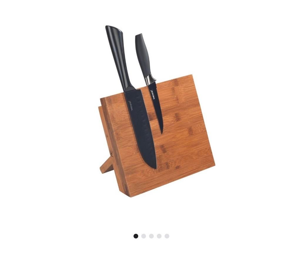 Houten Magnetische Messenhouder - Messenblok, Huis en Inrichting, Keuken | Keukenbenodigdheden, Overige typen, Hout, Nieuw, Ophalen of Verzenden