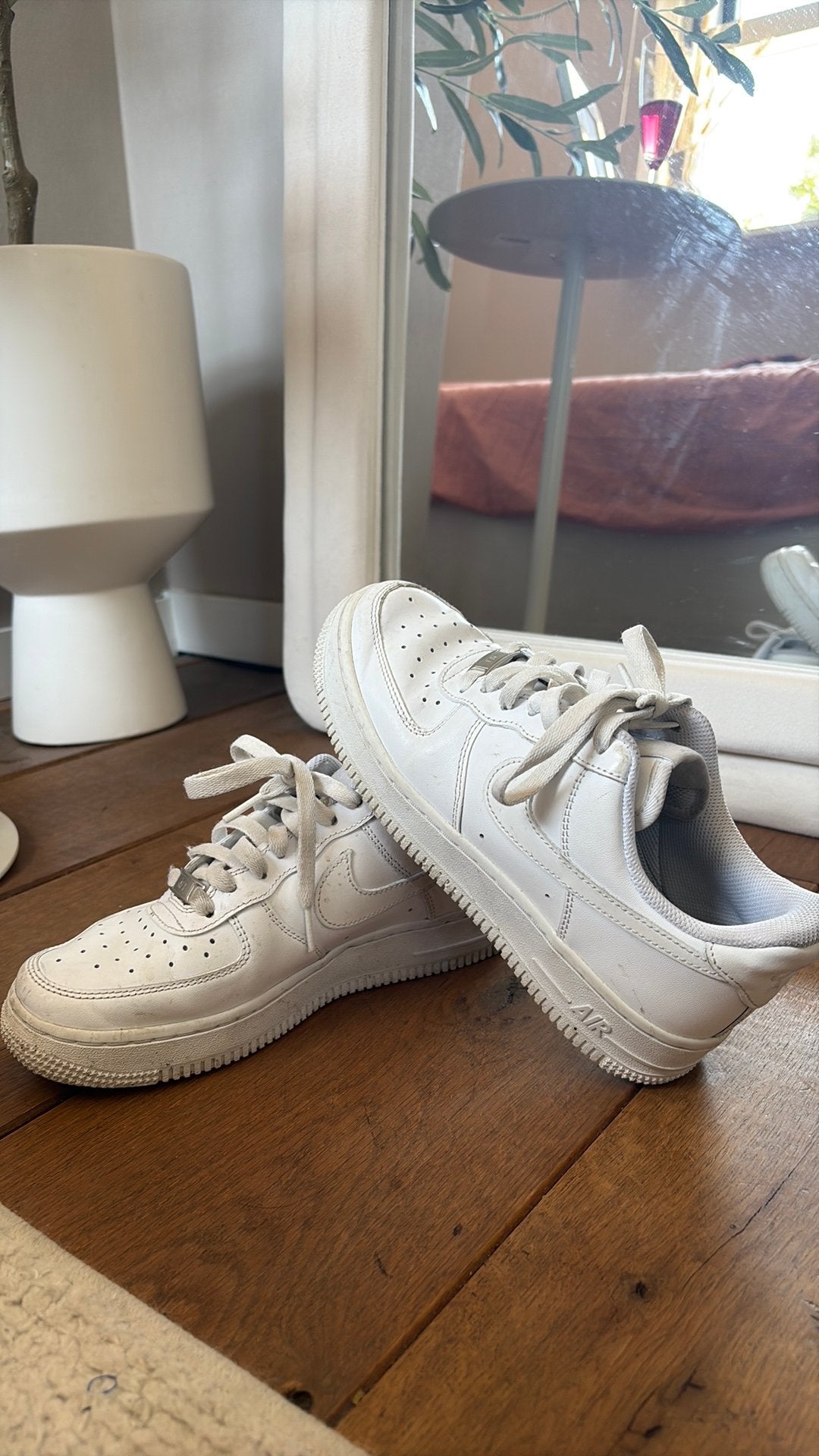 Nike air force maat 37,5, Ophalen of Verzenden, Wit, Sneakers of Gympen