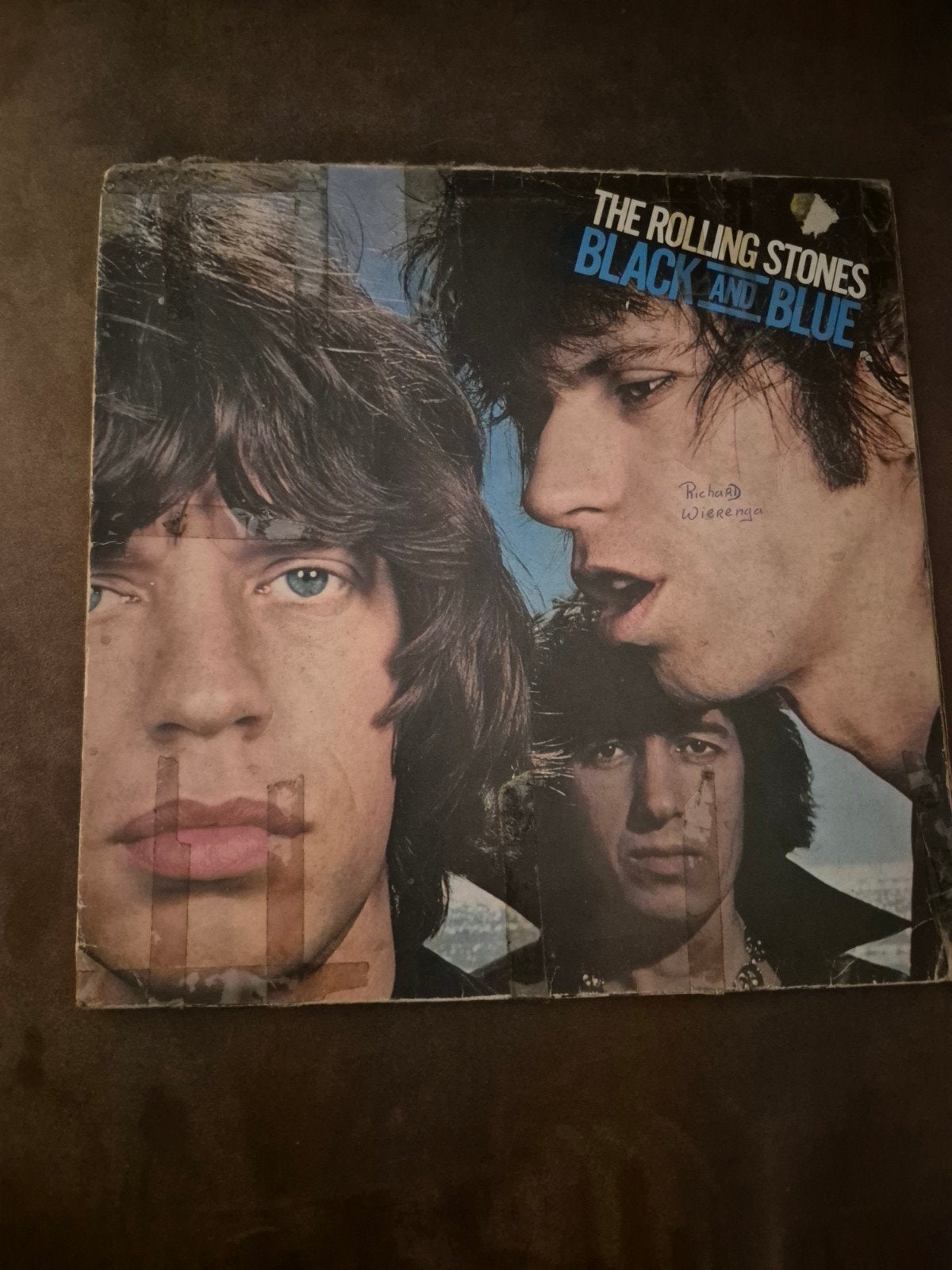 The Rolling Stones - Black and Blue LP (Gebruikt), LP, Rock, Gebruikt, Ophalen of Verzenden