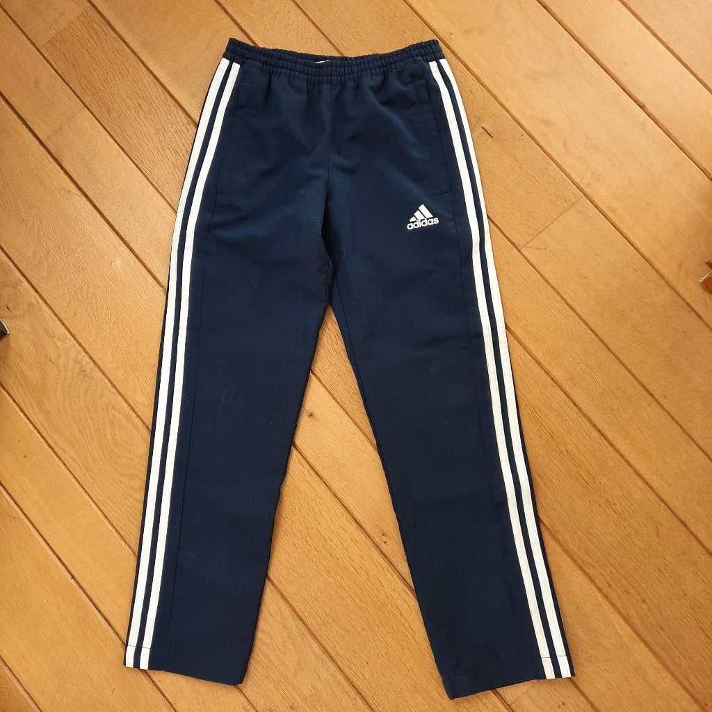 ADIDAS Climalite broek donker blauw maat 140 - nieuw -, Broek, Adidas, Jongen of Meisje, Nieuw