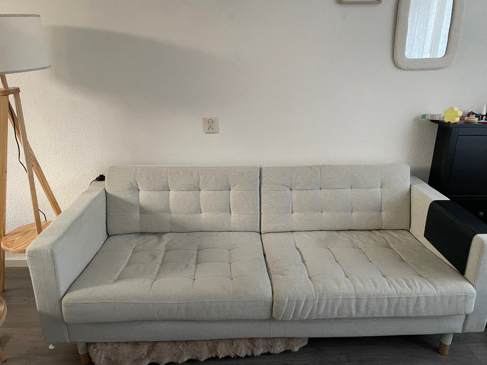 Ikea Landskrona 3-zits bank, Huis en Inrichting, Banken | Bankstellen, Ophalen, Driepersoons, 75 tot 100 cm, Zo goed als nieuw