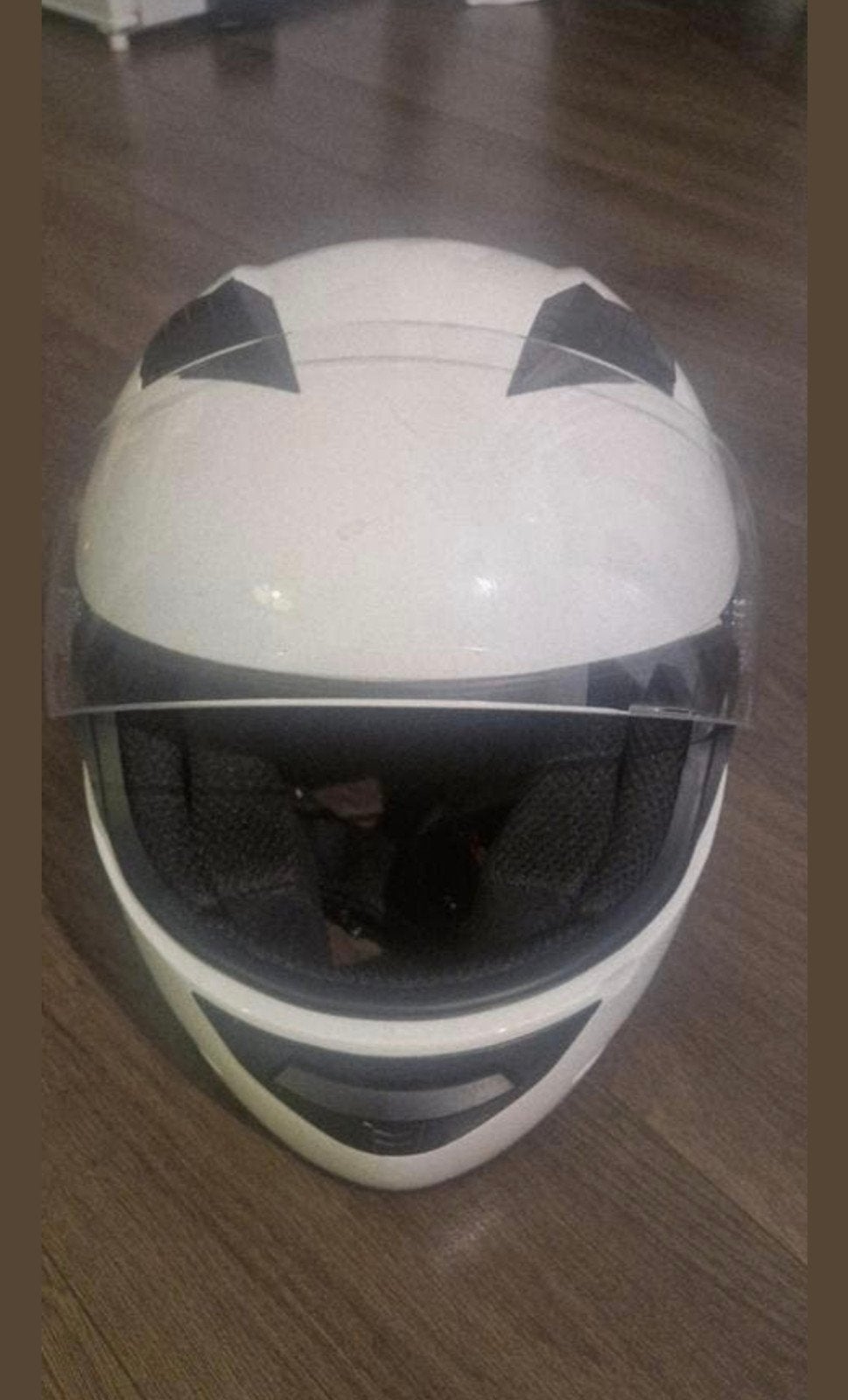 Vinz Integraalhelm Wit - Diverse maten (M, L, XL), Motoren, Overige merken, M, Ophalen of Verzenden, Integraalhelm