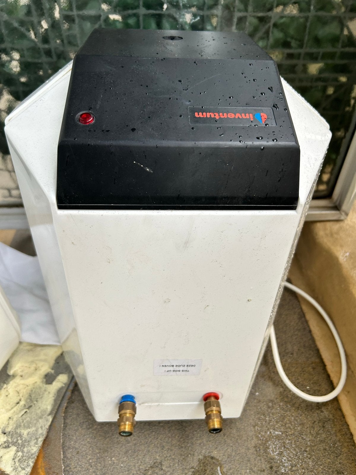 Inventum Boiler - Compact en Efficiënt, Ophalen, Gebruikt, Boiler, Onbekend