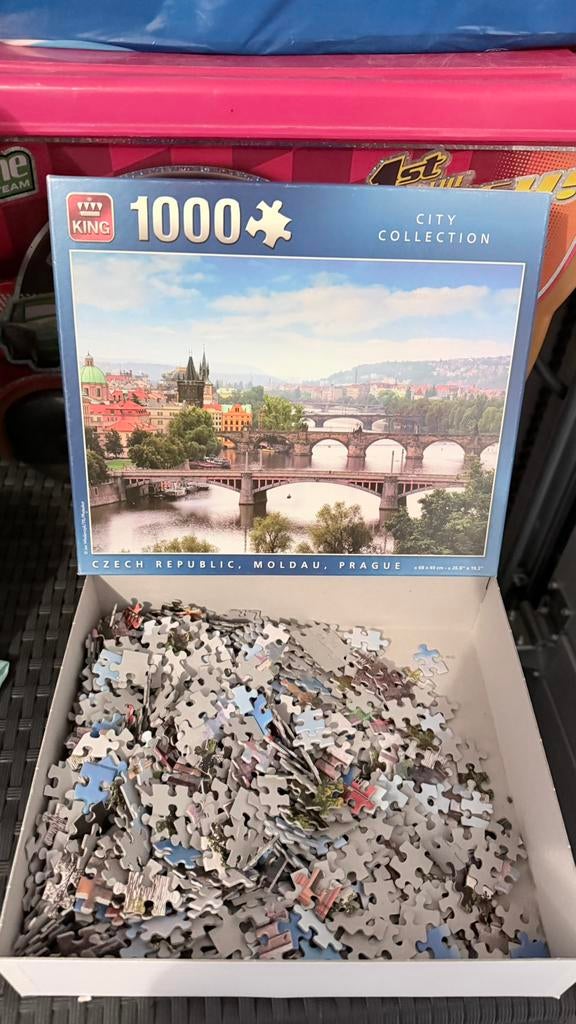Puzzel, Hobby en Vrije tijd, Denksport en Puzzels, Ophalen of Verzenden, 500 t/m 1500 stukjes, Zo goed als nieuw