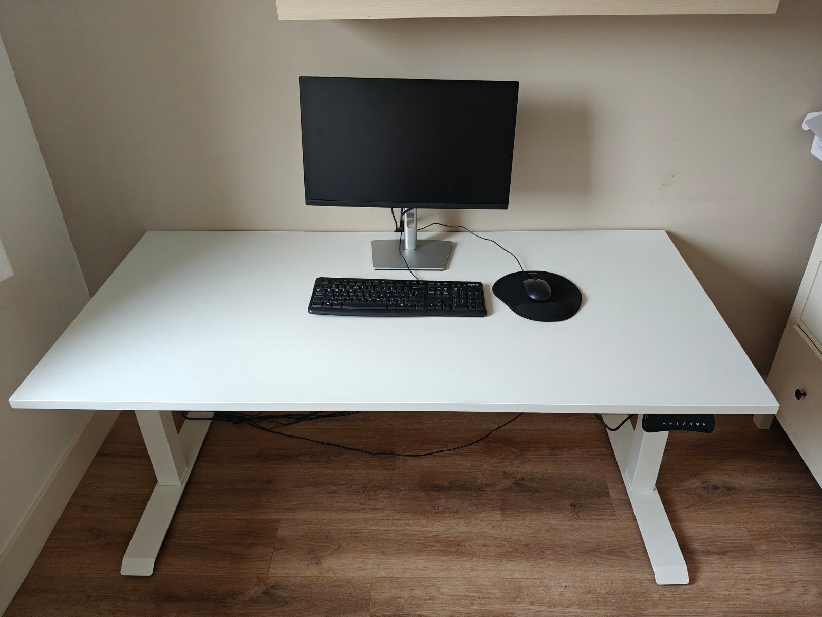 Elektrisch zit-sta Bureau 160x80. Nieuwprijs €615, Huis en Inrichting, Bureaus, Zit-sta bureau, Metaal, Ophalen of Verzenden, Zo goed als nieuw