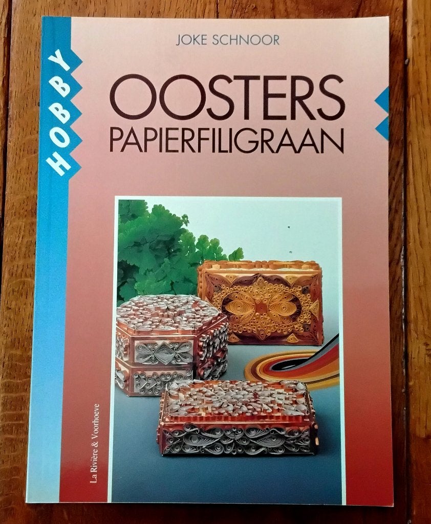 Oosters papierfiligraan door Joke Schnoor, Ophalen of Verzenden, Zo goed als nieuw, Overige onderwerpen, Joke Schnoor