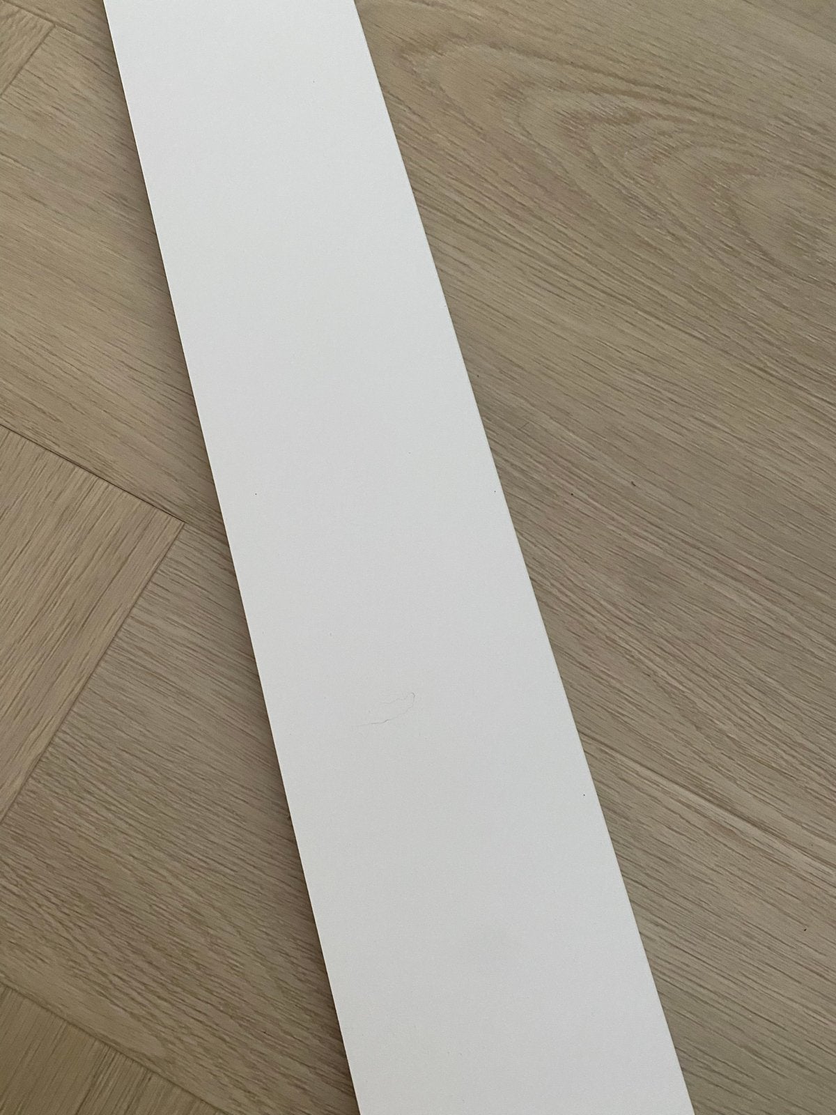 Witte plint nieiw in verpakking 9x3 meter, Ophalen of Verzenden, Zo goed als nieuw, Mdf, 250 cm of meer