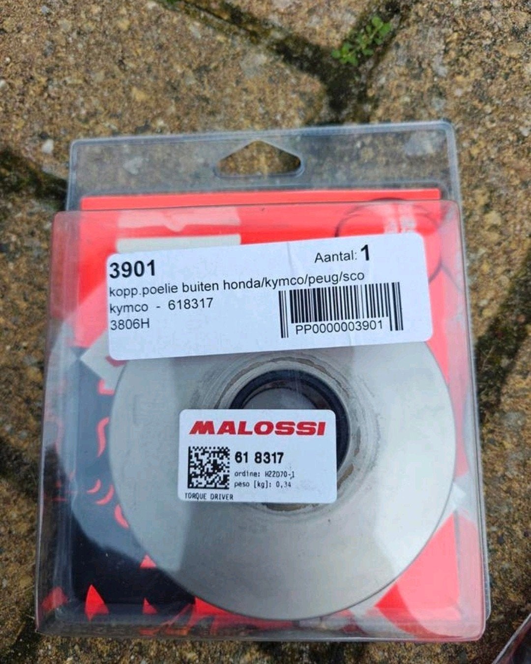 Malossi torque driver poelie Peugeot Honda gy6, Fietsen en Brommers, Brommeronderdelen | Scooters, Ophalen of Verzenden