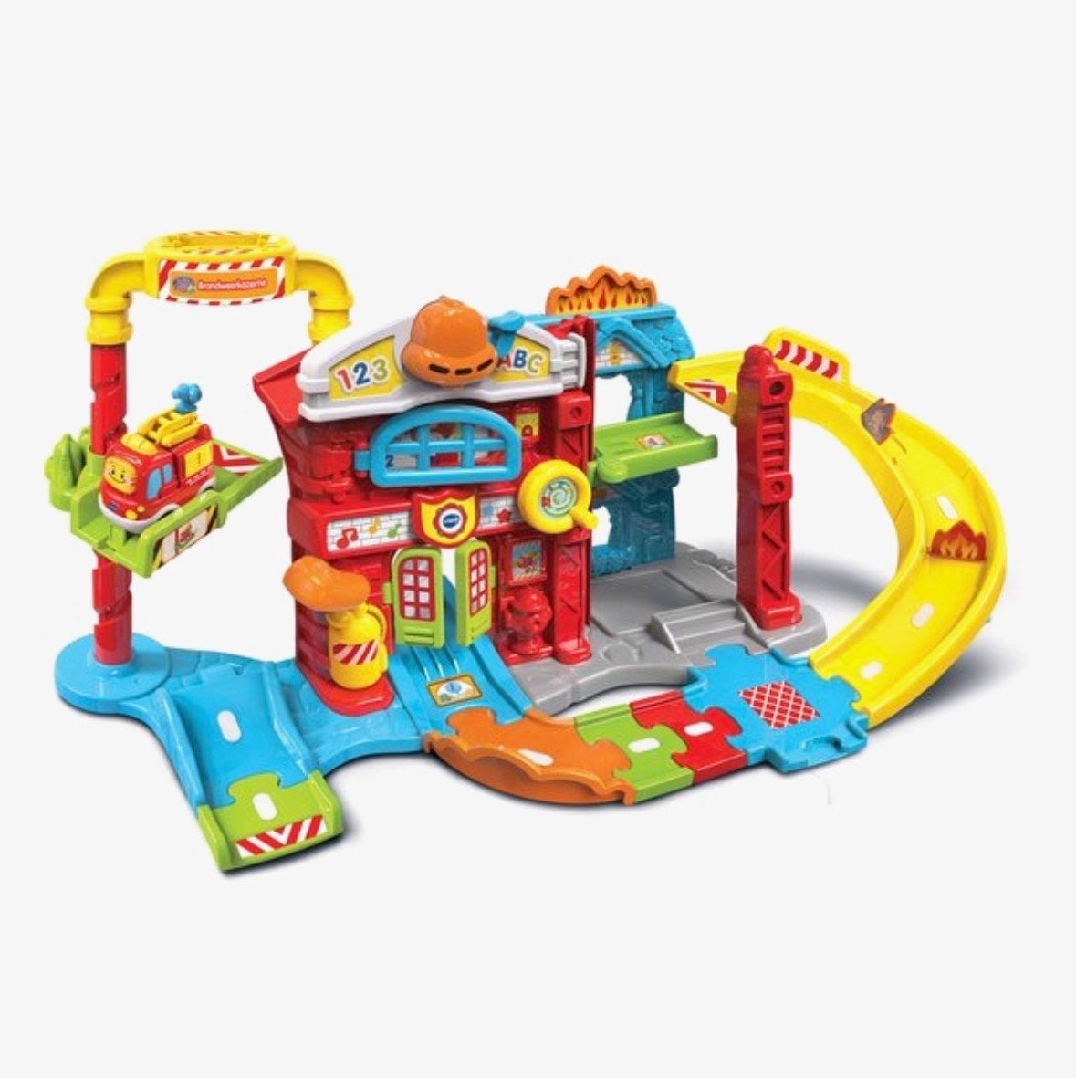 VTech Toet Toet Auto's Brandweerkazerne, Kinderen en Baby's, Ophalen, Gebruikt, Overige merken