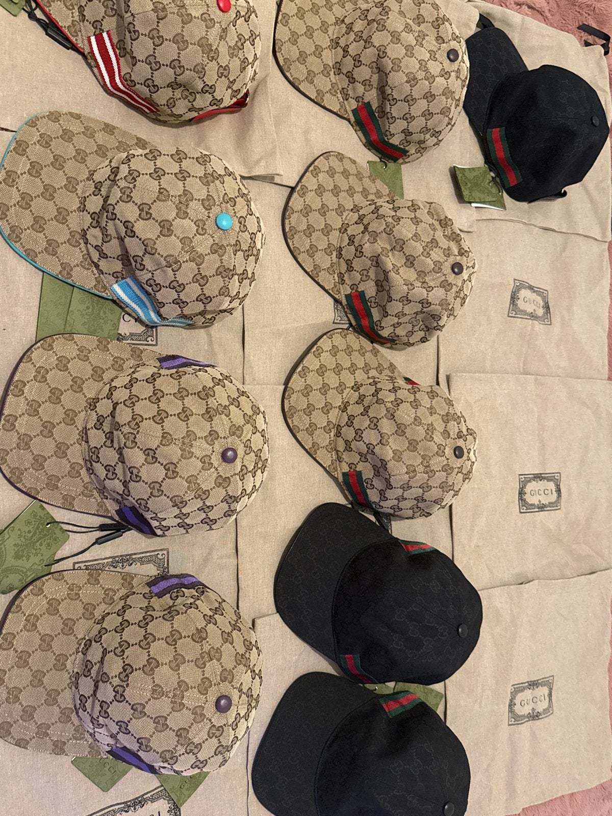 Gucci petten - Goede kwaliteit, Kleding | Dames, Hoeden en Petten, Ophalen of Verzenden, Nieuw, One size fits all, Pet