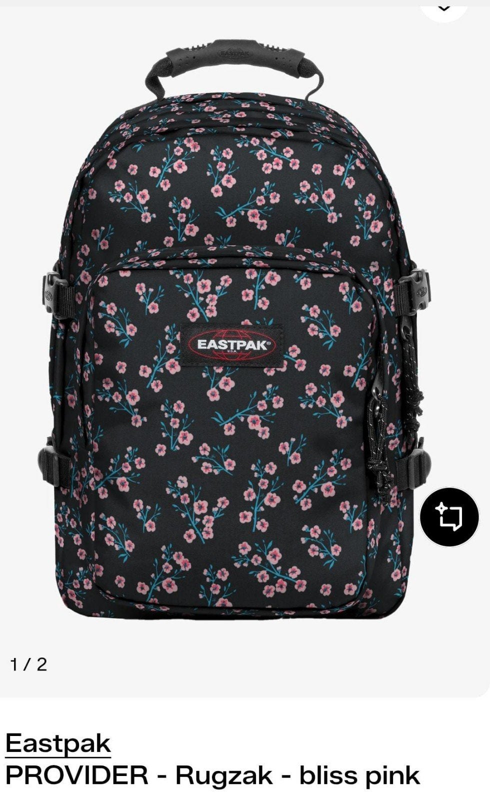 Eastpak blisspink tas, Ophalen, Zo goed als nieuw, Eastpak