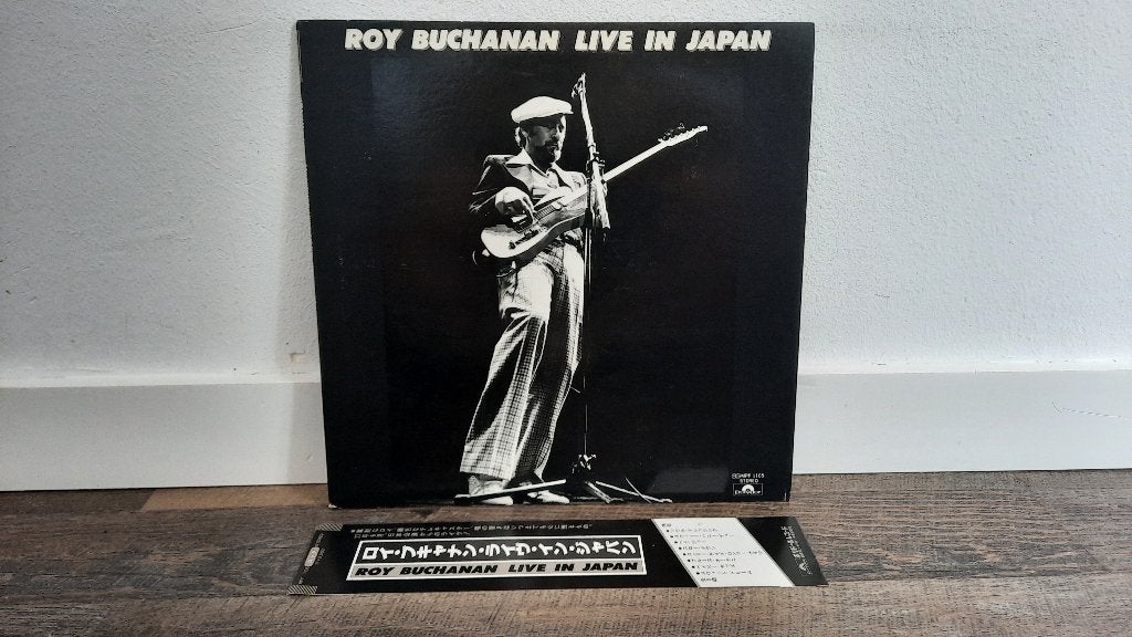 Roy Buchanan – Live In Japan LP Plaat, Japan, Blues Rock, Gebruikt, Overige genres, Ophalen of Verzenden, 1970 - 1979
