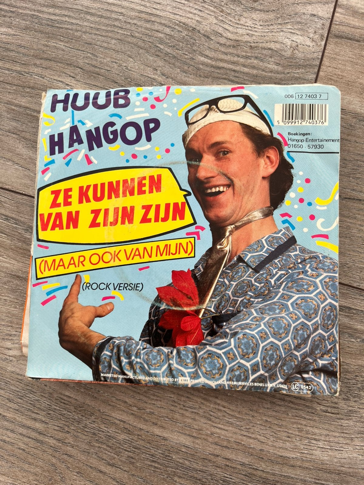 Huub hangop - ze kunnen van zijn zijn, Ophalen of Verzenden, Zo goed als nieuw, 12 inch, Levenslied of Smartlap