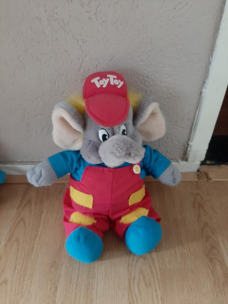 Intertoys ToyToy Olifant Knuffel, Overige merken, Overige karakters, Ophalen of Verzenden, Zo goed als nieuw