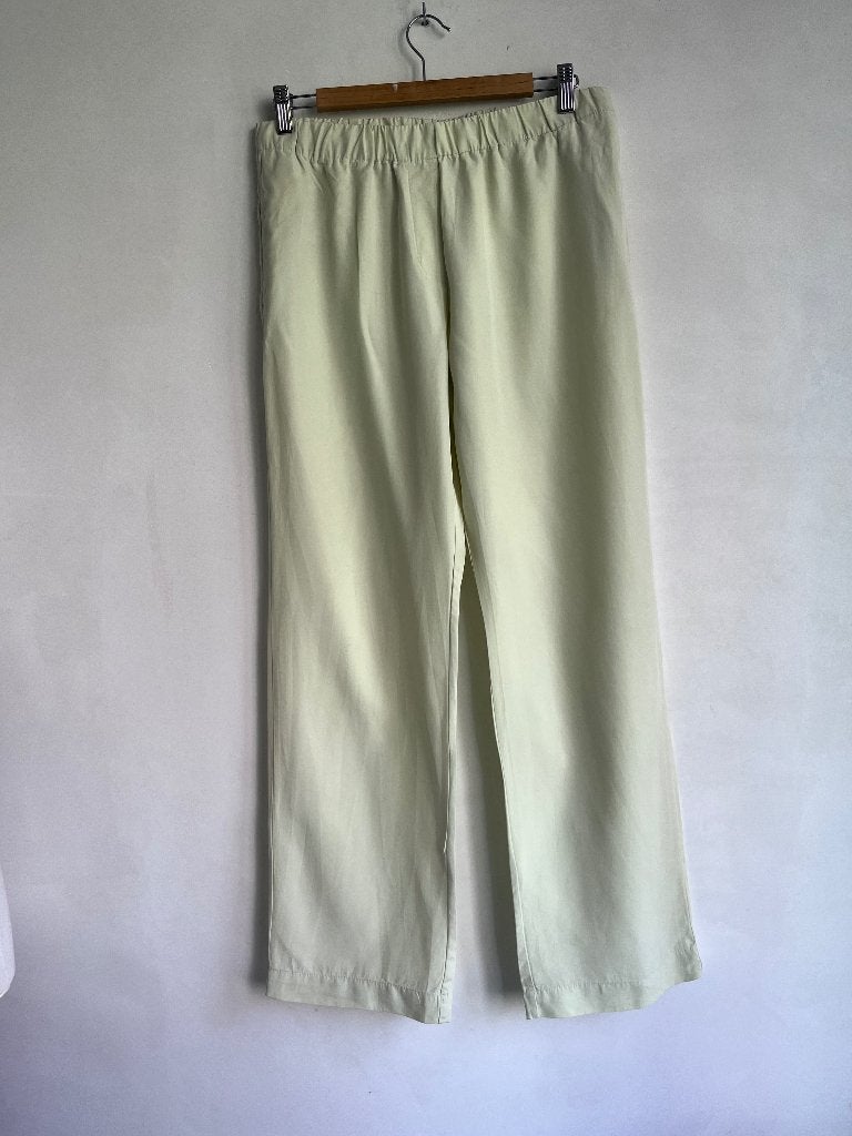samsoe samsoe groen maat L  broek, Verzenden, Maat 42/44 (L), Zo goed als nieuw, Samsoe Samsoe