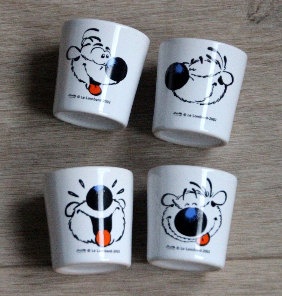 Tas tasse mok mug Dommel Cubitus Dupa, Verzenden, Kuifje, Zo goed als nieuw, Gebruiksvoorwerp