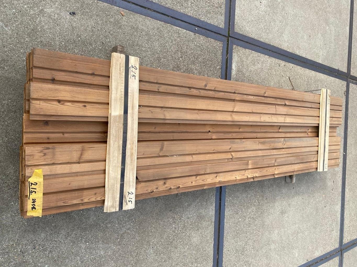 215 Grene Rabat gemodificeerd. mes en groef., Ophalen, Zo goed als nieuw, Hout