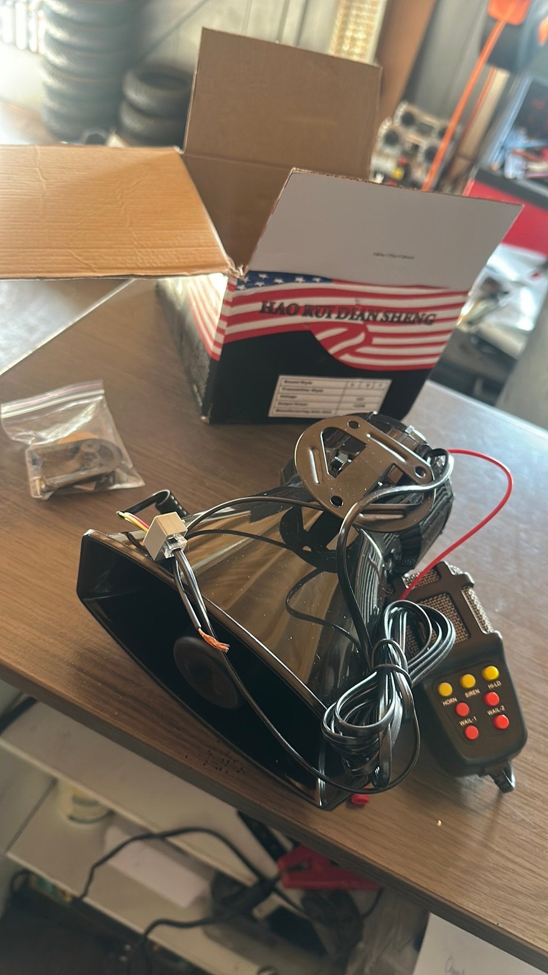 12v sirene gloednieuw opbouw auto scooter quad boot, Verzenden, Nieuw