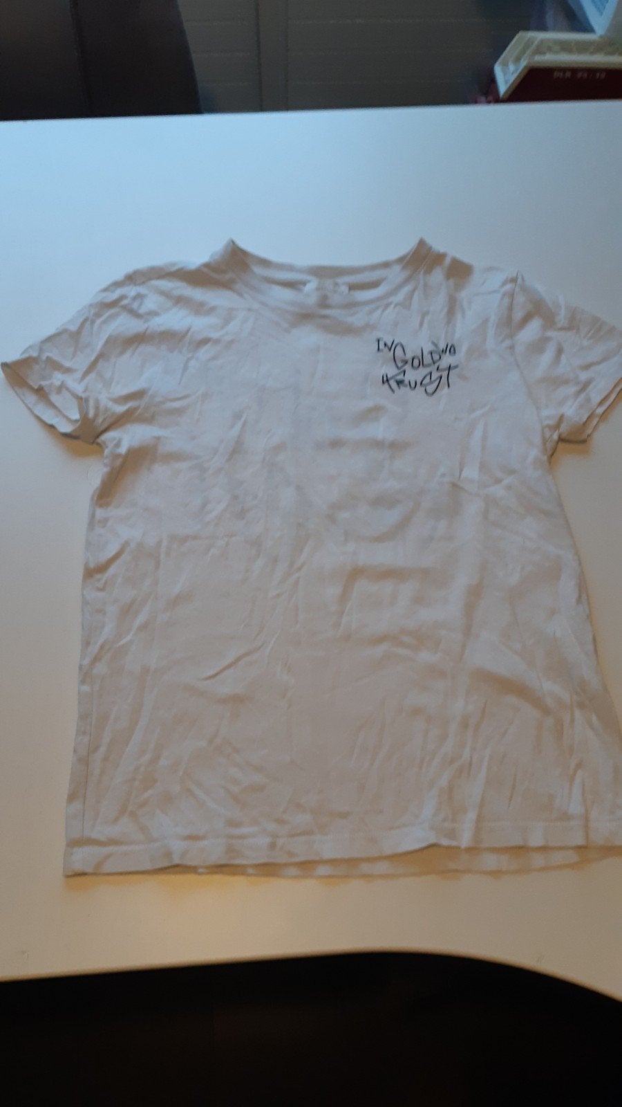In gold we Trust maat 176 (16), Gebruikt, Shirt of Longsleeve, Jongen, In gold
