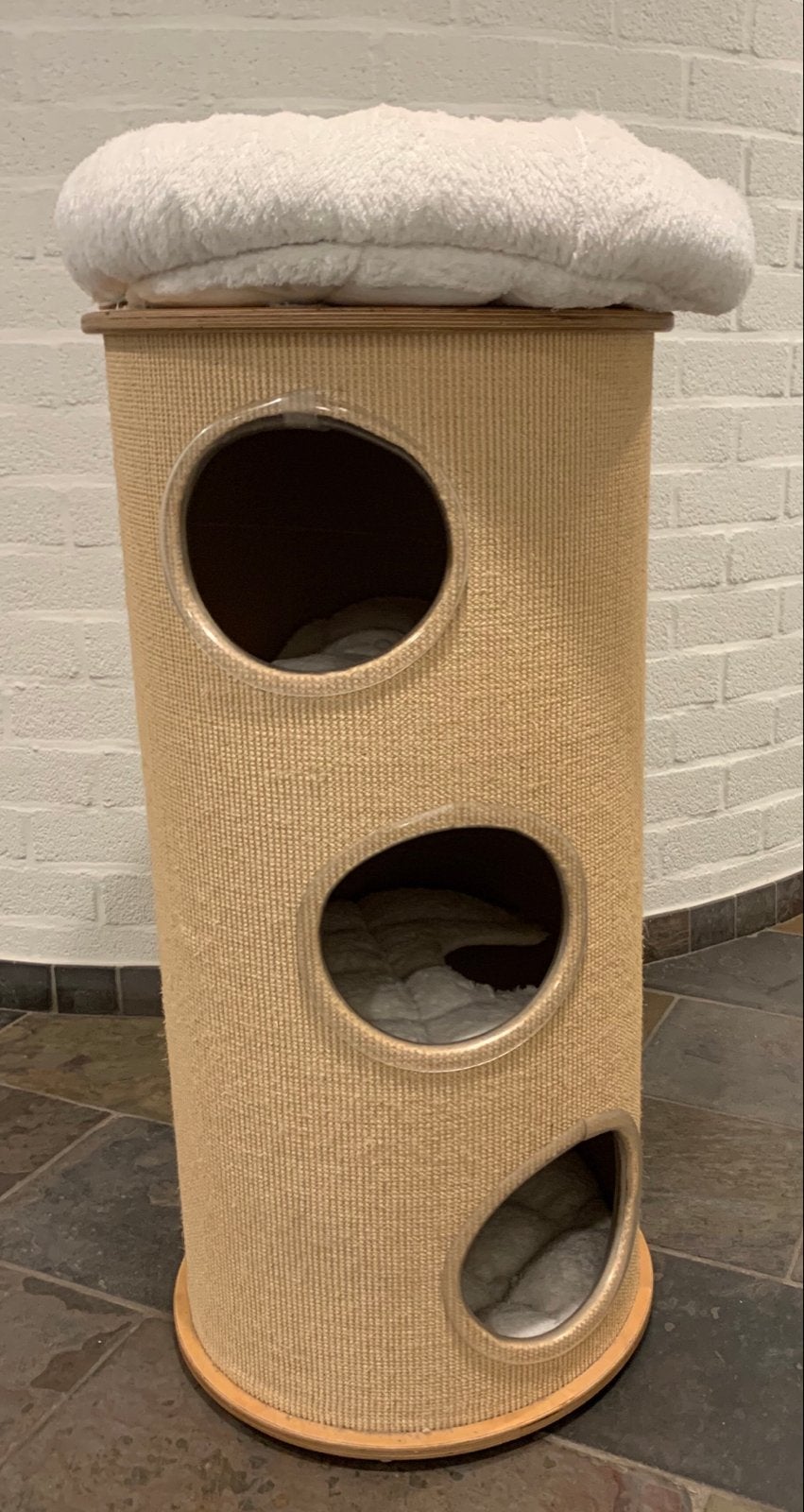 Luxe kattekrabton,, Ophalen, Gebruikt, Krabpaal
